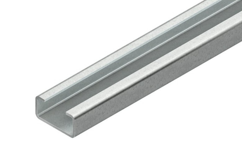 Aluminiowy profil BIRCHER AP-2 do gumowych krawędzi bezpieczeństwa (209577)