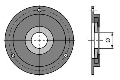Pierścień szczotkowy MINK AD