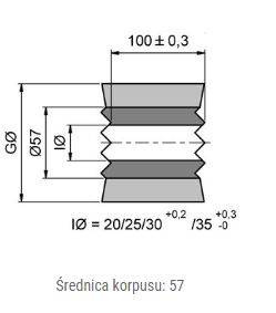 Kompletny system MINK Zick-Zack ZZB57