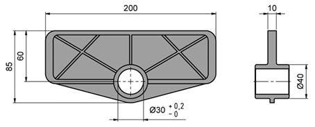Profil podpierający systemu MINK MBS