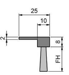 Uszczelka szczotkowa MINK STL6001