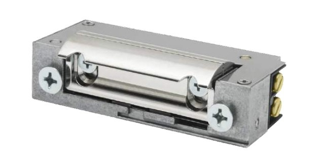 Elektrozaczep BIRA Hartte XS, normalnie zamknięty (NC) z pamięcią i wyłącznikiem