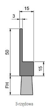 Uszczelka szczotkowa MINK STL3004