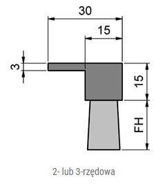 Uszczelka szczotkowa MINK STL6005