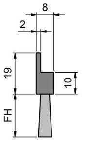 Uszczelka szczotkowa MINK STL6002
