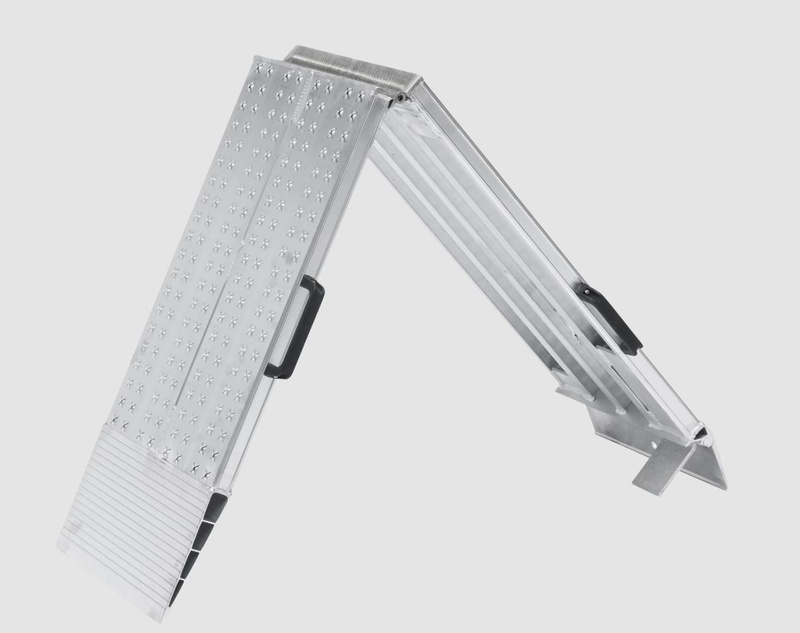 Antypoślizgowa składana aluminiowa rampa najazdowa ALTEC AOS-F 200 (081.55.011)