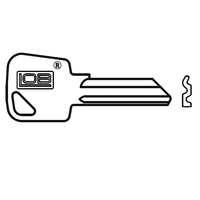 Klucz surowy LOB AD100