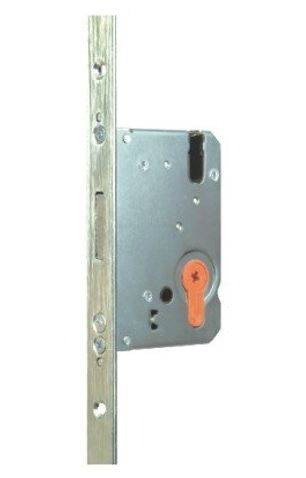 Zamek bębenkowy dodatkowy LOB ZD1Z55B, biały ocynk