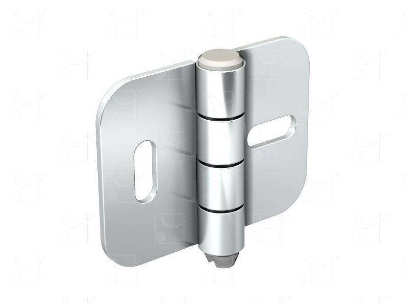 Zawias przykręcany MANTION 1508PS, Ø8 mm, ocynk