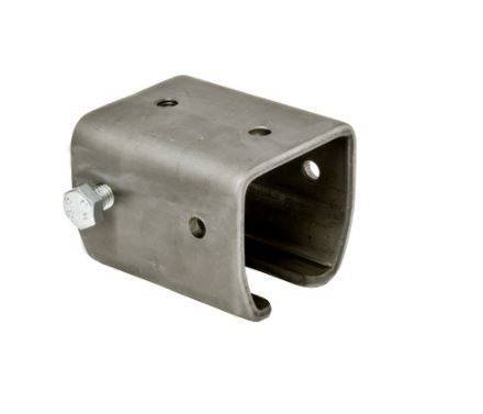 Uchwyt szyny NIKO 21.B50, stal czarna