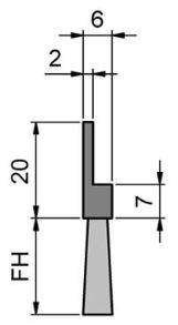 Uszczelka szczotkowa MINK STL3002