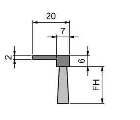 Uszczelka szczotkowa MINK STL3003