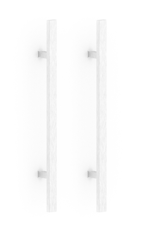 Antaba podwójna Metal-Bud prostokątna 40x20 mm, prosta