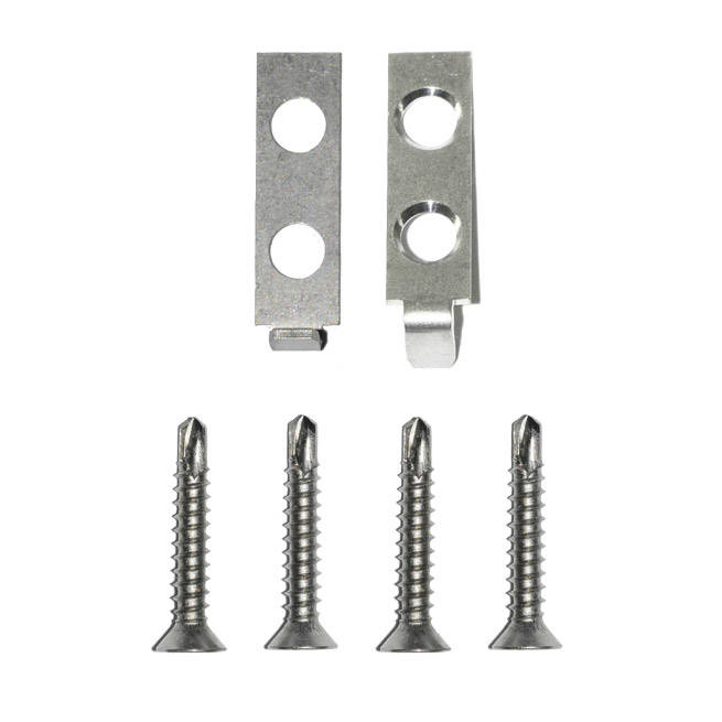 Zestaw montażowy do uszczelek opadających PLANET TW / US, drzwi metalowe (900671)