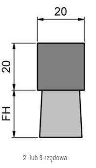 Uszczelka szczotkowa MINK STL5000