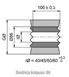 Segment szczotkowy MINK Zick-Zack ZZB86