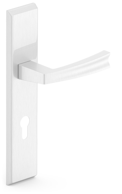 Wewnątrz klatkowa klamka drzwiowa Metal-Bud MAJA