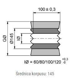 Segment szczotkowy MINK Zick-Zack ZZB145