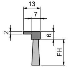 Uszczelka szczotkowa MINK STL3006