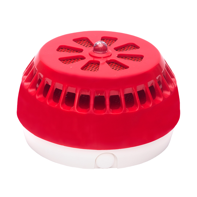 Sygnalizator akustyczny SA-K6 z punktową, błyskającą diodą LED