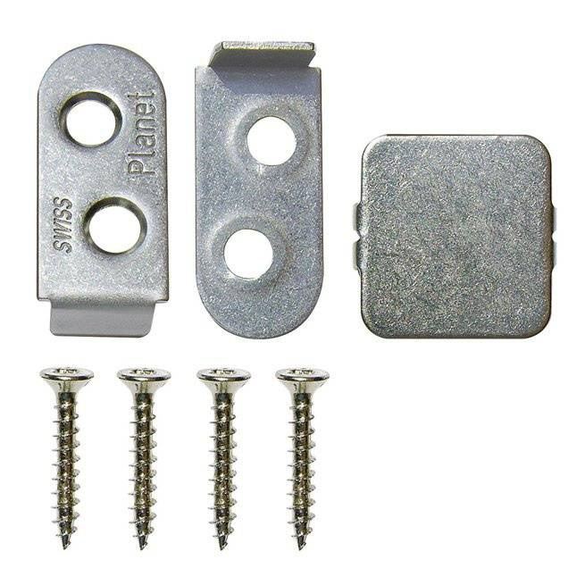 Zestaw montażowy do uszczelek opadających PLANET HS, drzwi drewniane (900180)