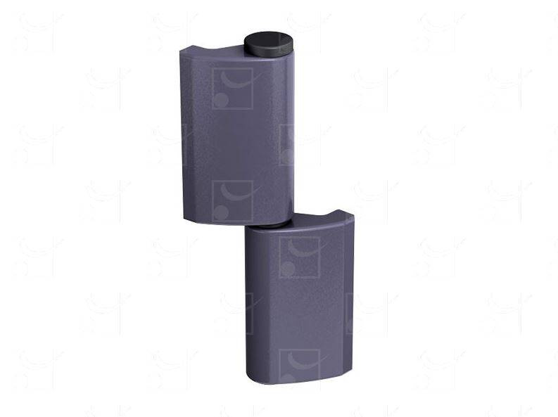 Zawias do wspawania MANTION 1514GJOSO, Ø14 mm, stal czarna