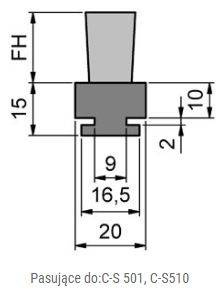 Uszczelka szczotkowa MINK STL500
