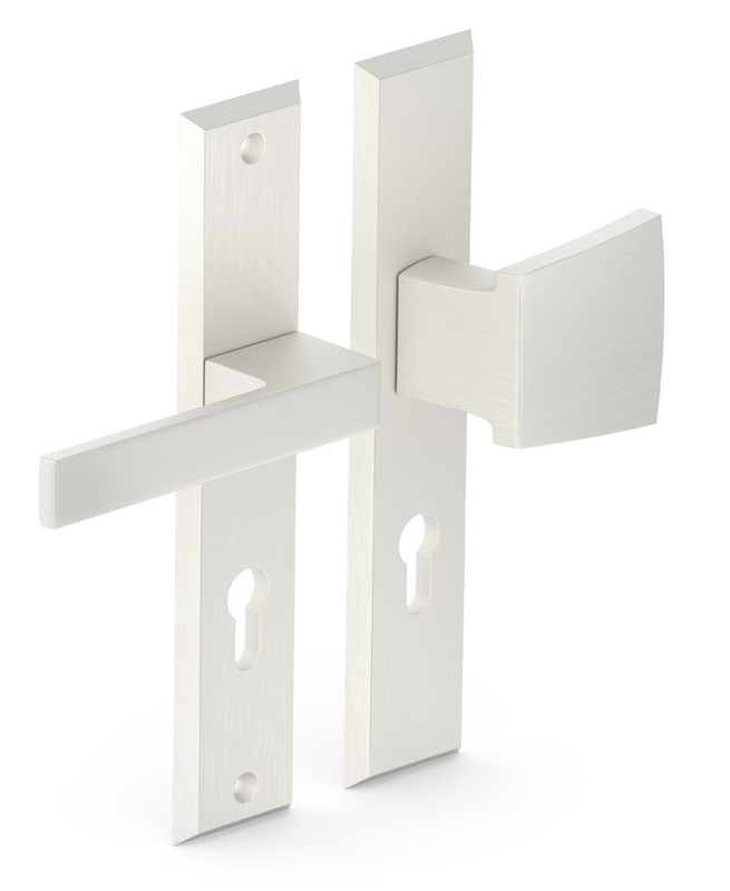 Zewnętrzny klamko-pochwyt drzwiowy Metal-Bud TOTAL inox plus