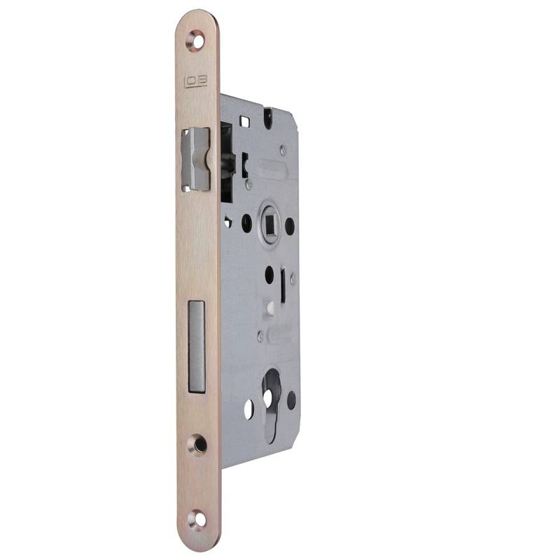 Zamek wpuszczany LOB Z75, żółty ocynk