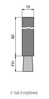 Uszczelka szczotkowa MINK STL8008