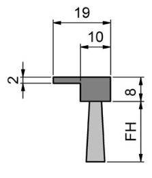Uszczelka szczotkowa MINK STL6003