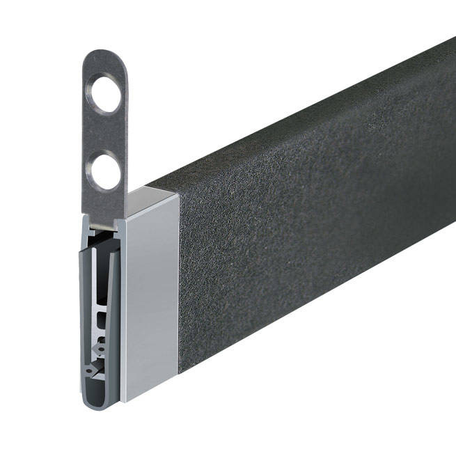 Uszczelka opadająca PLANET MinE-F/V (F-drzwi z przylgą; V-wentylacja)