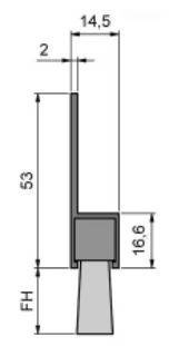 Uszczelka szczotkowa MINK STL2005