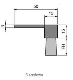 Uszczelka szczotkowa MINK STL3005