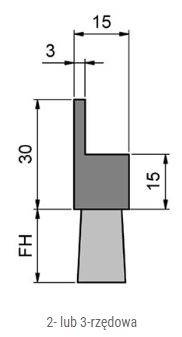Uszczelka szczotkowa MINK STL6004
