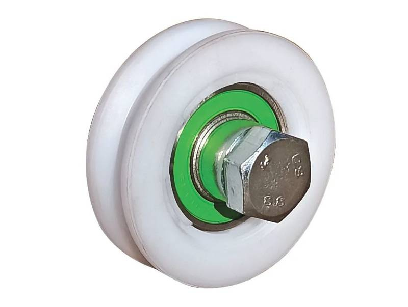 Nylonowe koło jezdne 1-łożyskowe profil V