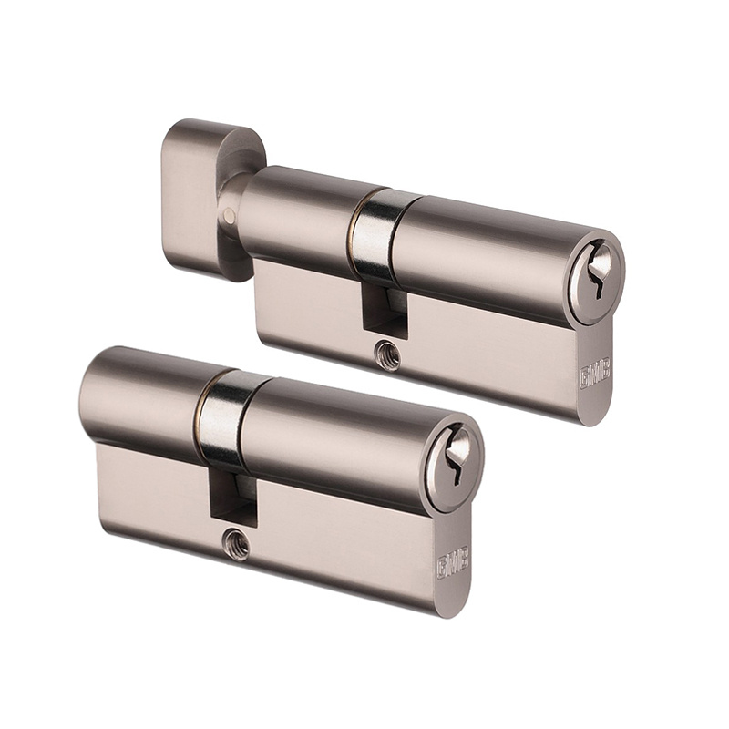 Komplet wkładek bębenkowych GMB w układzie jednego klucza, nikiel