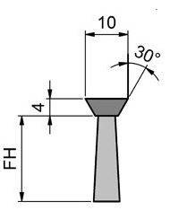 Elastyczna uszczelka szczotkowa MINK FBL4009