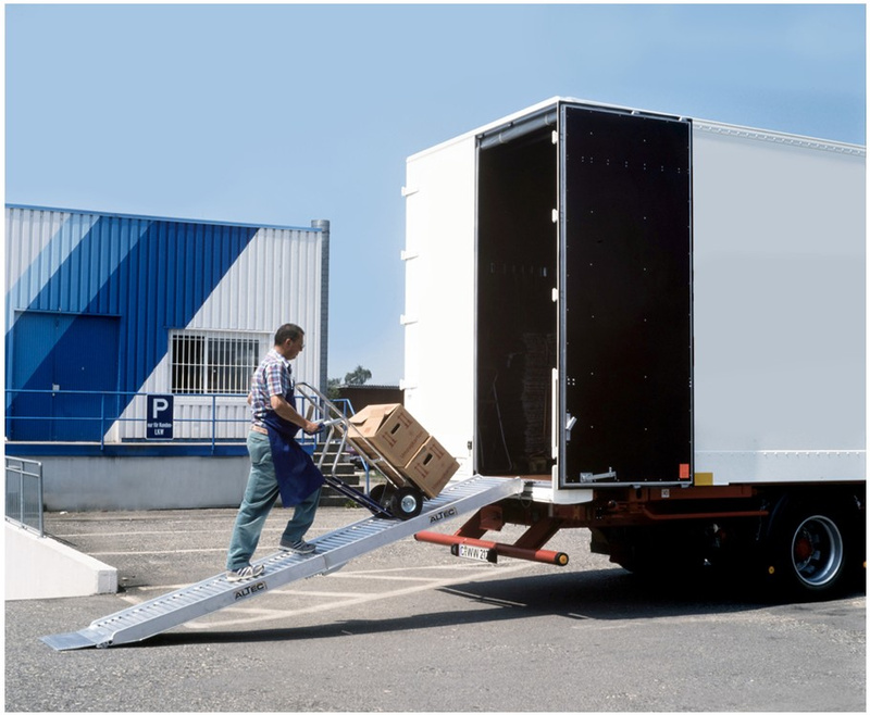 Składana rampa załadowcza do wózków transportowych ALTEC AVS-F 80 (080.55.050)