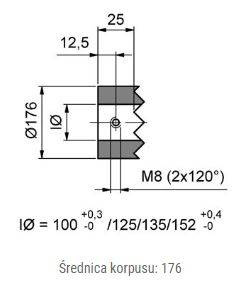Pierścień blokujący MINK Zick-Zack ZZS176
